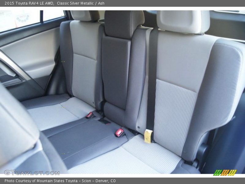 Classic Silver Metallic / Ash 2015 Toyota RAV4 LE AWD