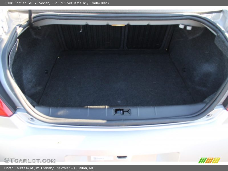 Liquid Silver Metallic / Ebony Black 2008 Pontiac G6 GT Sedan