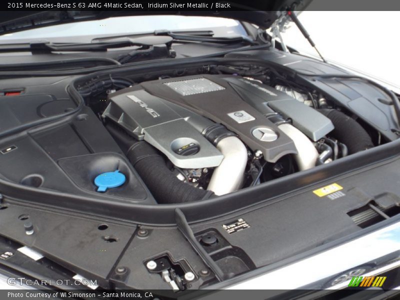  2015 S 63 AMG 4Matic Sedan Engine - 5.5 Liter AMG biturbo DOHC 32-Valve VVT V8