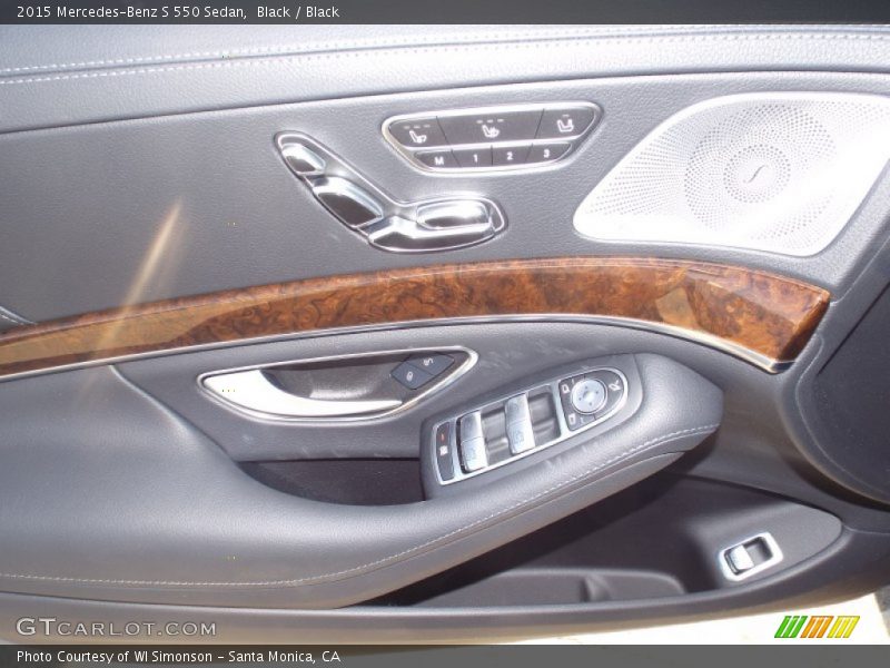 Black / Black 2015 Mercedes-Benz S 550 Sedan