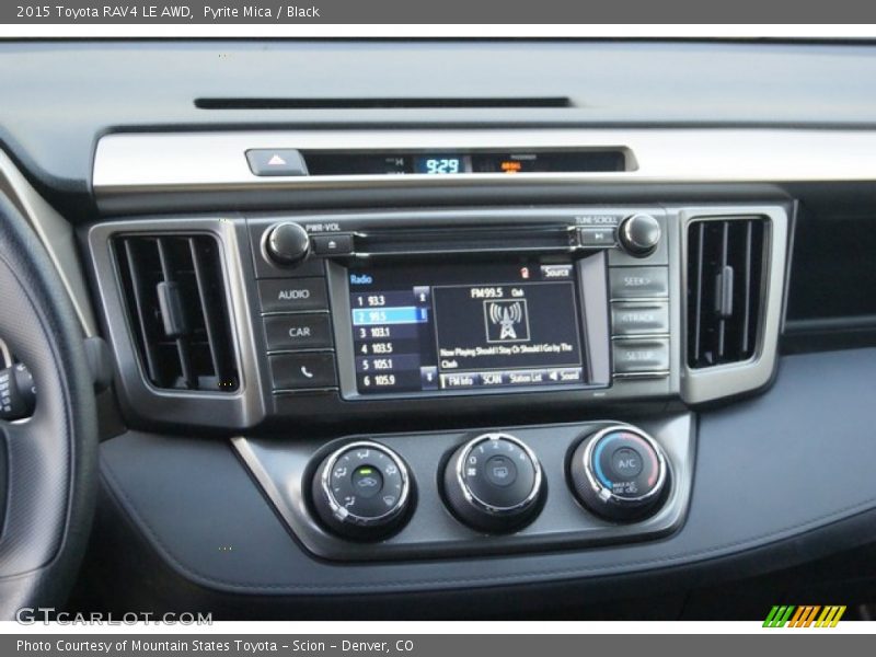 Pyrite Mica / Black 2015 Toyota RAV4 LE AWD