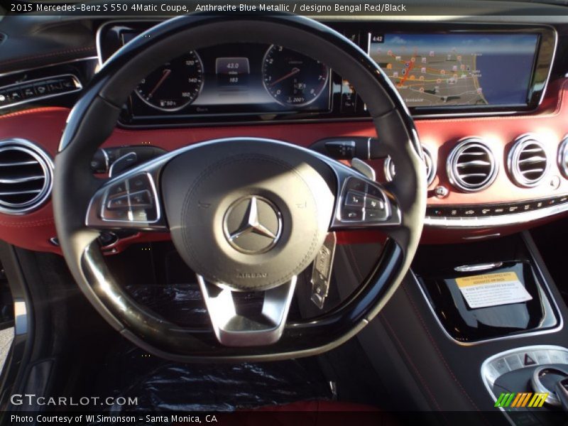  2015 S 550 4Matic Coupe Steering Wheel