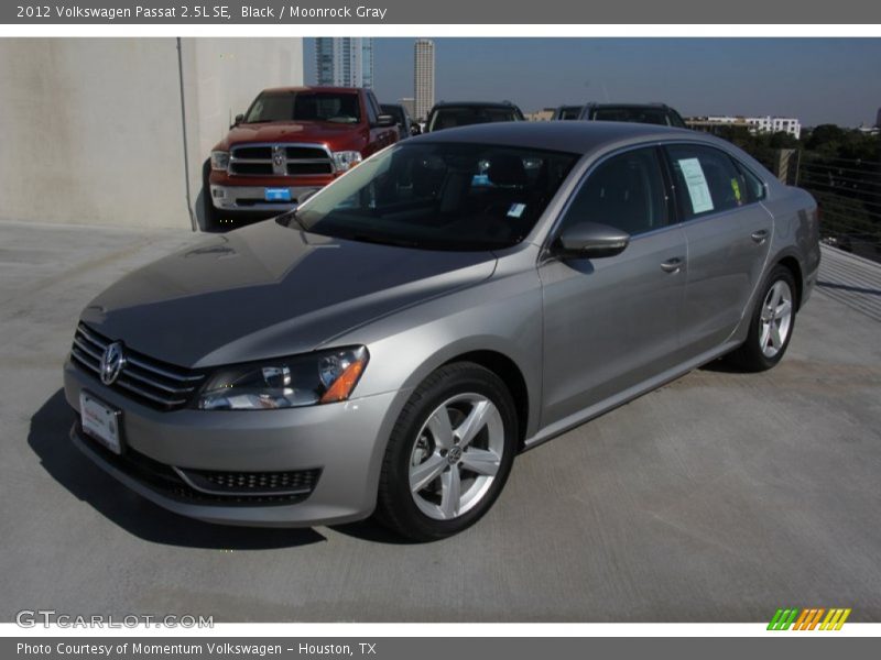 Black / Moonrock Gray 2012 Volkswagen Passat 2.5L SE