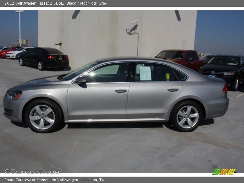 Black / Moonrock Gray 2012 Volkswagen Passat 2.5L SE