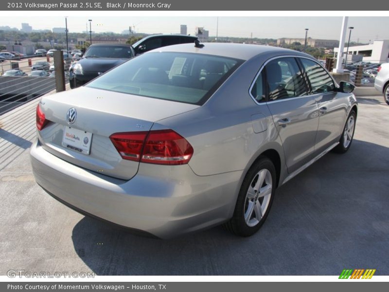 Black / Moonrock Gray 2012 Volkswagen Passat 2.5L SE