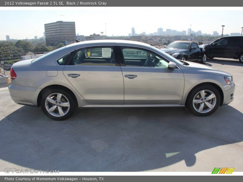 Black / Moonrock Gray 2012 Volkswagen Passat 2.5L SE