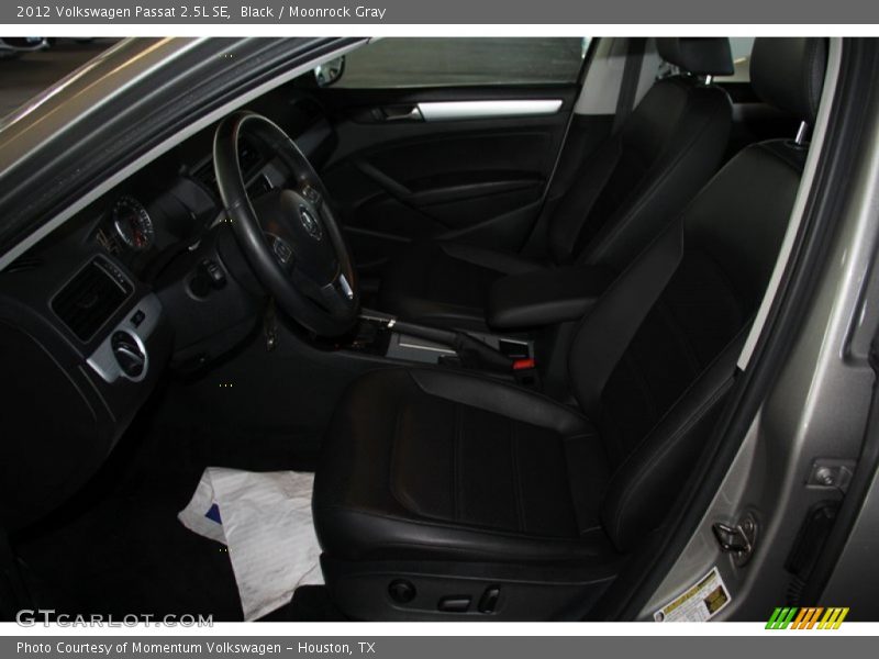 Black / Moonrock Gray 2012 Volkswagen Passat 2.5L SE