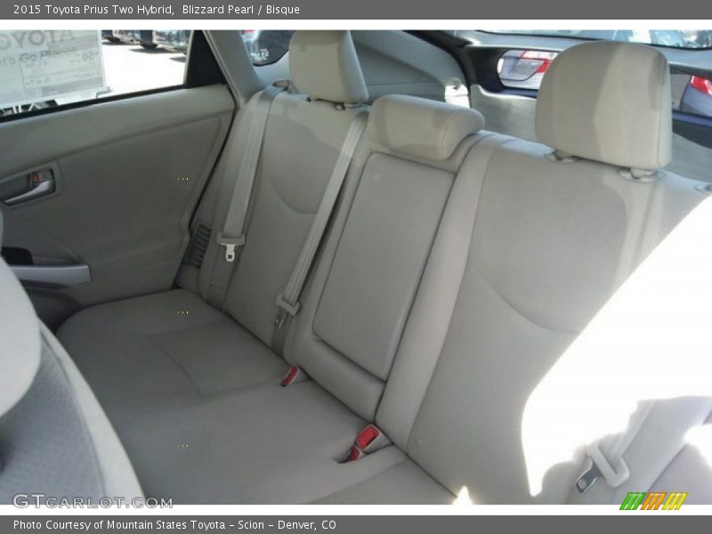 Blizzard Pearl / Bisque 2015 Toyota Prius Two Hybrid