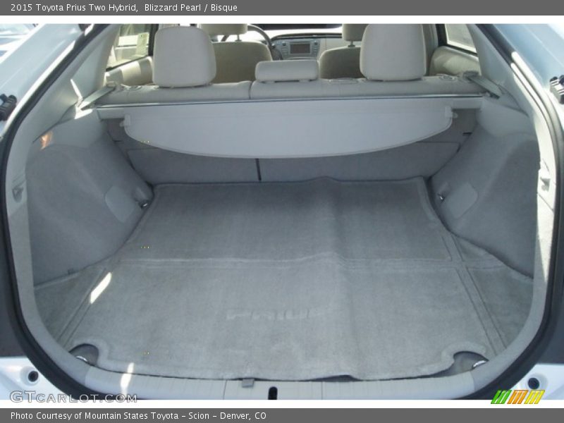 Blizzard Pearl / Bisque 2015 Toyota Prius Two Hybrid