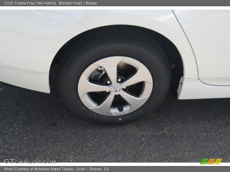 Blizzard Pearl / Bisque 2015 Toyota Prius Two Hybrid