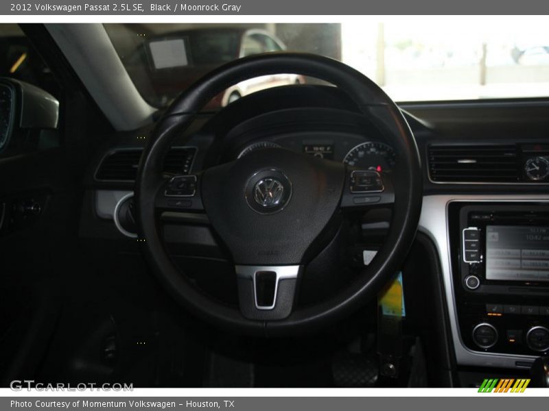 Black / Moonrock Gray 2012 Volkswagen Passat 2.5L SE
