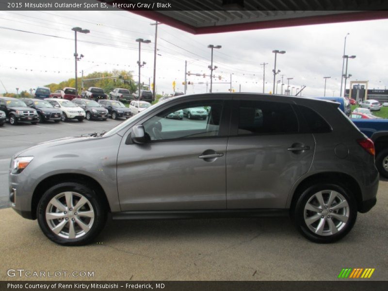 Mercury Gray / Black 2015 Mitsubishi Outlander Sport ES