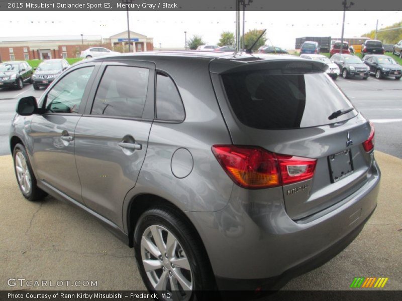 Mercury Gray / Black 2015 Mitsubishi Outlander Sport ES