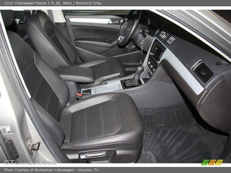 Black / Moonrock Gray 2012 Volkswagen Passat 2.5L SE