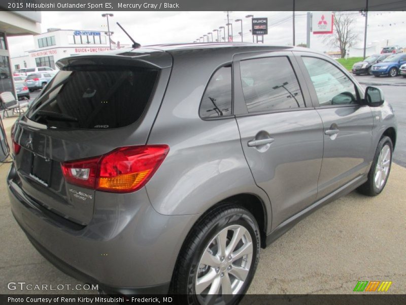 Mercury Gray / Black 2015 Mitsubishi Outlander Sport ES