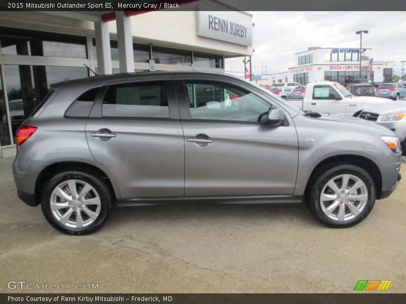 Mercury Gray / Black 2015 Mitsubishi Outlander Sport ES
