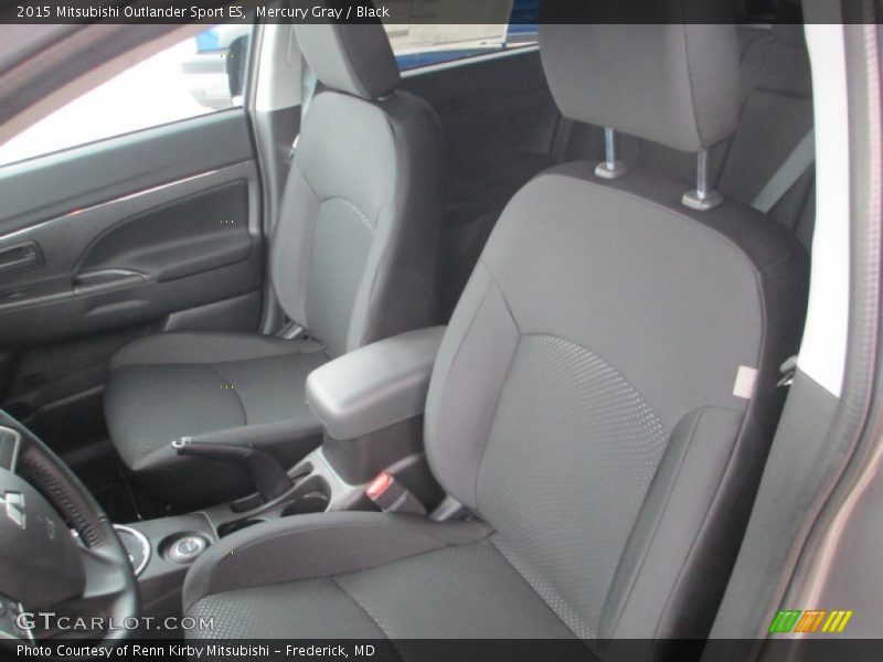 Mercury Gray / Black 2015 Mitsubishi Outlander Sport ES