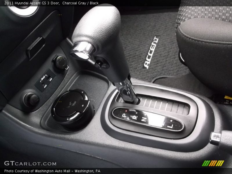 Charcoal Gray / Black 2011 Hyundai Accent GS 3 Door