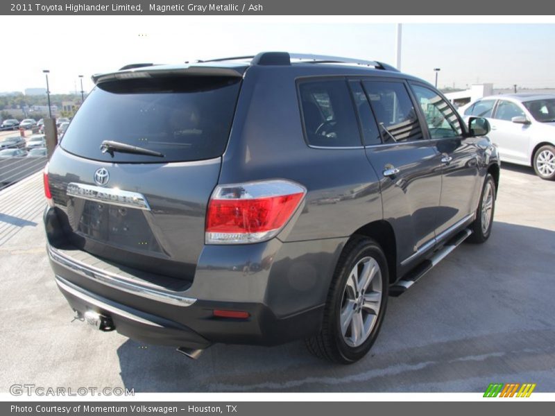 Magnetic Gray Metallic / Ash 2011 Toyota Highlander Limited