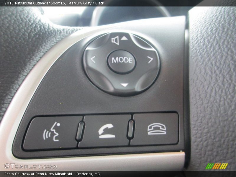 Mercury Gray / Black 2015 Mitsubishi Outlander Sport ES