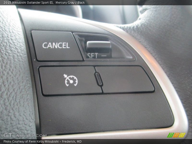 Mercury Gray / Black 2015 Mitsubishi Outlander Sport ES