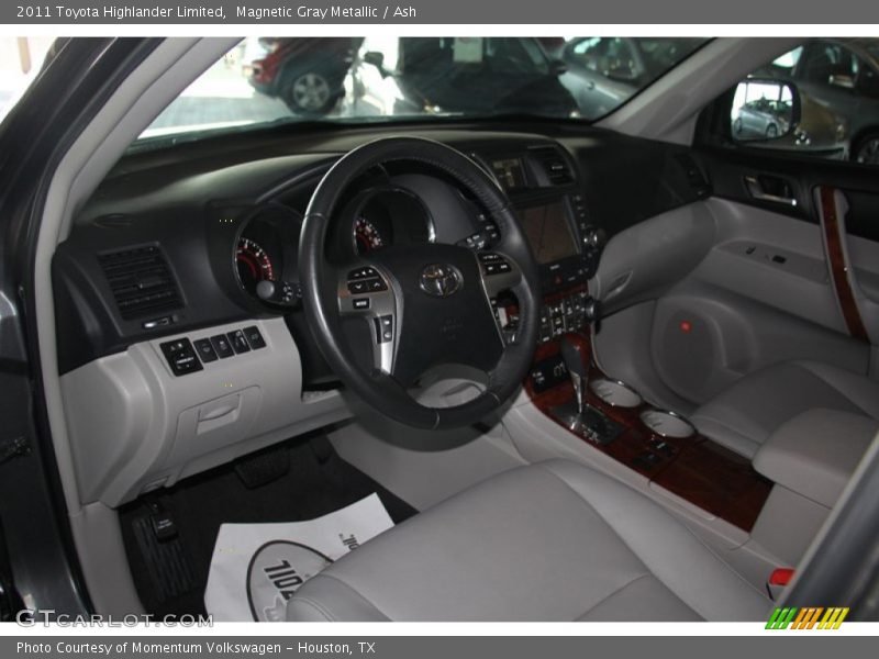 Magnetic Gray Metallic / Ash 2011 Toyota Highlander Limited