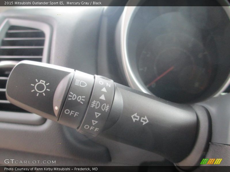 Mercury Gray / Black 2015 Mitsubishi Outlander Sport ES