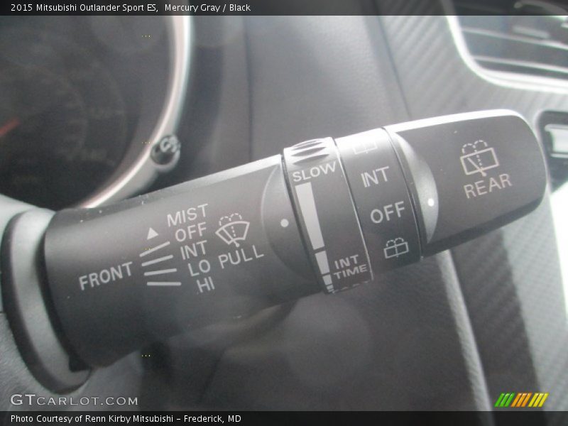 Mercury Gray / Black 2015 Mitsubishi Outlander Sport ES