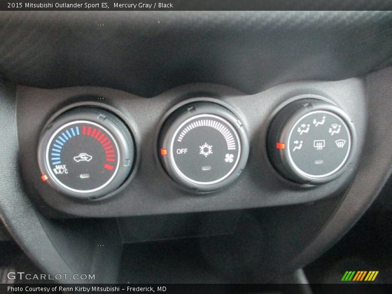 Mercury Gray / Black 2015 Mitsubishi Outlander Sport ES