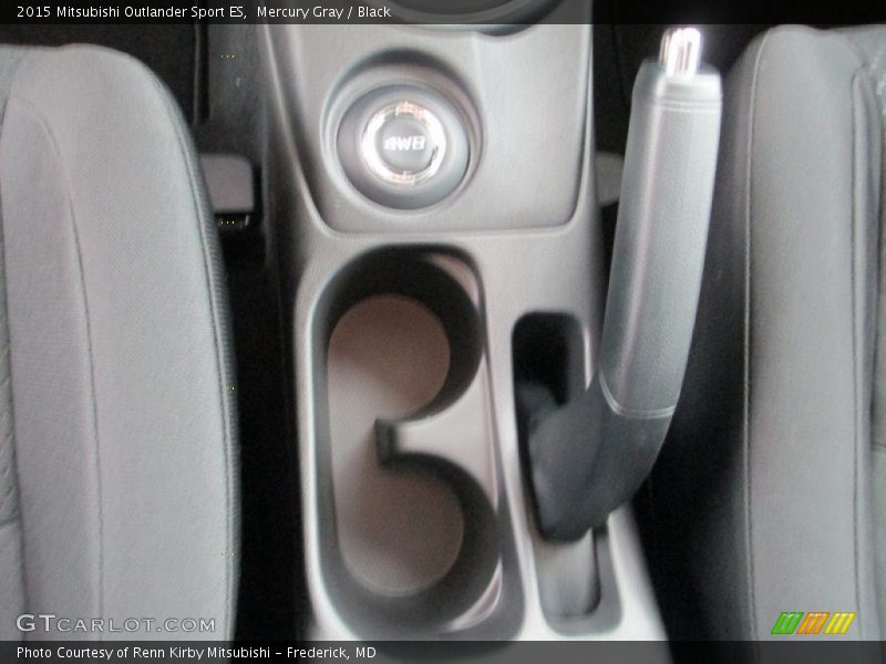 Mercury Gray / Black 2015 Mitsubishi Outlander Sport ES