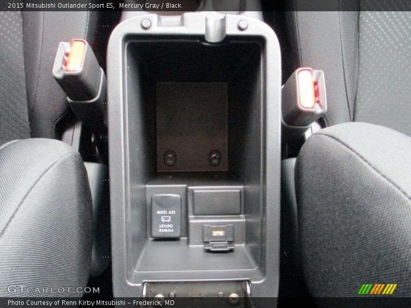 Mercury Gray / Black 2015 Mitsubishi Outlander Sport ES