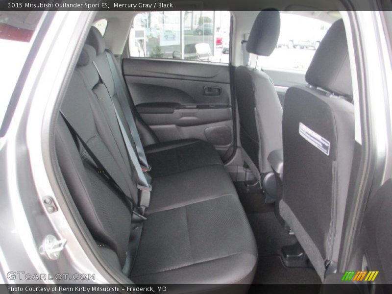 Mercury Gray / Black 2015 Mitsubishi Outlander Sport ES