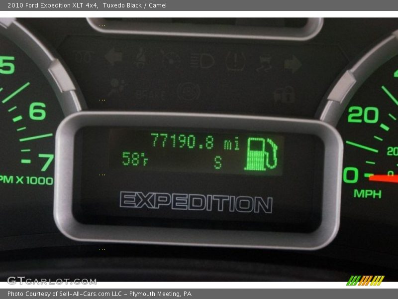Tuxedo Black / Camel 2010 Ford Expedition XLT 4x4