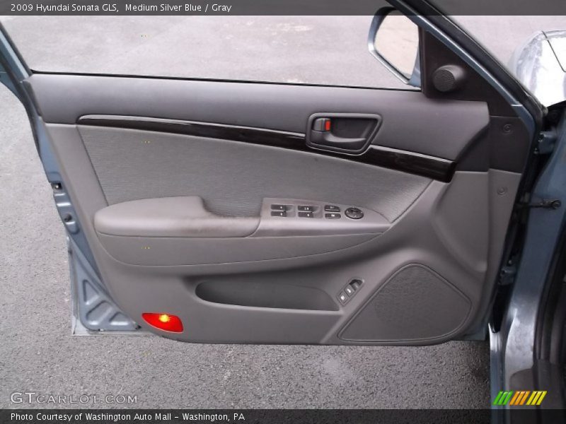 Medium Silver Blue / Gray 2009 Hyundai Sonata GLS