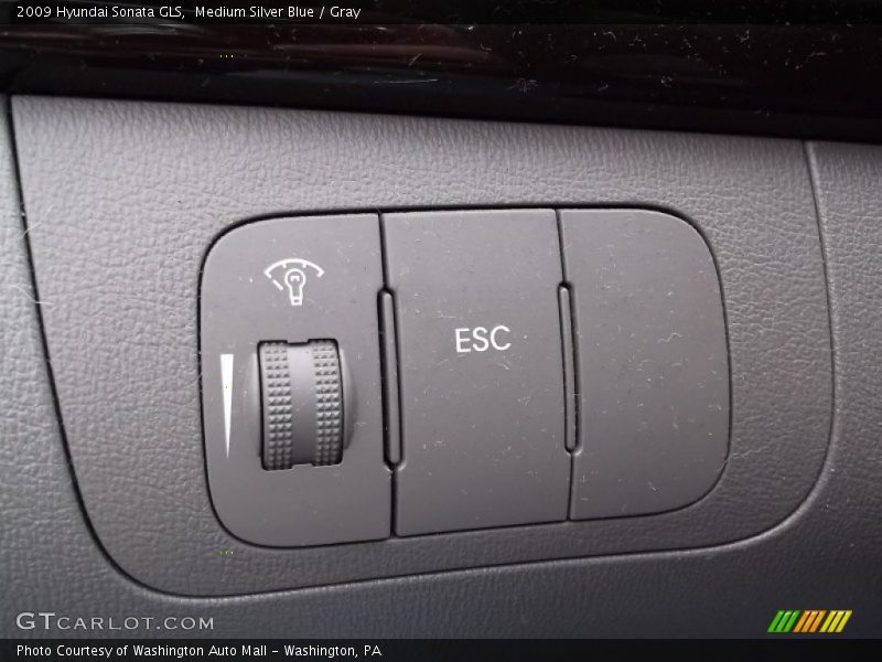 Medium Silver Blue / Gray 2009 Hyundai Sonata GLS