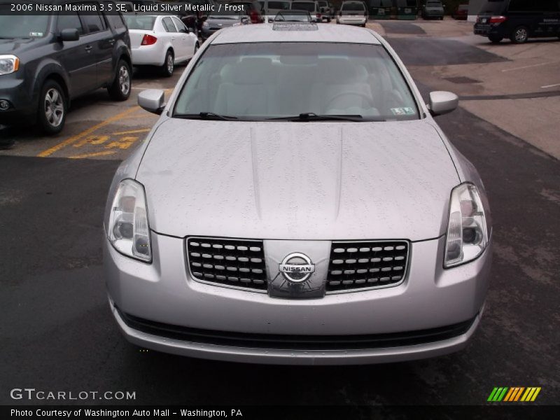 Liquid Silver Metallic / Frost 2006 Nissan Maxima 3.5 SE