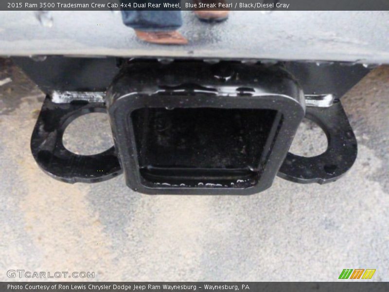 Blue Streak Pearl / Black/Diesel Gray 2015 Ram 3500 Tradesman Crew Cab 4x4 Dual Rear Wheel