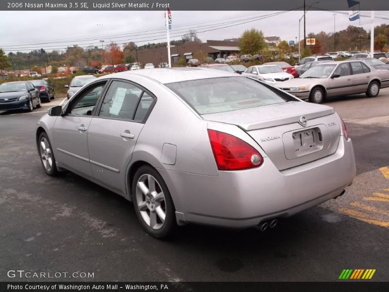 Liquid Silver Metallic / Frost 2006 Nissan Maxima 3.5 SE