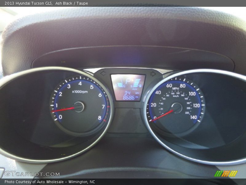 Ash Black / Taupe 2013 Hyundai Tucson GLS