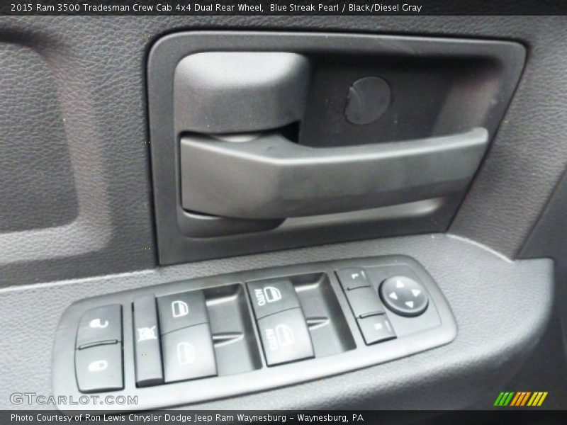 Controls of 2015 3500 Tradesman Crew Cab 4x4 Dual Rear Wheel