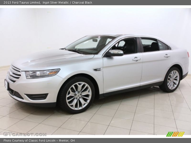 Ingot Silver Metallic / Charcoal Black 2013 Ford Taurus Limited