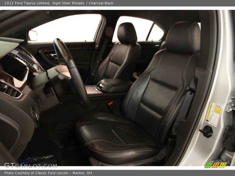 Ingot Silver Metallic / Charcoal Black 2013 Ford Taurus Limited