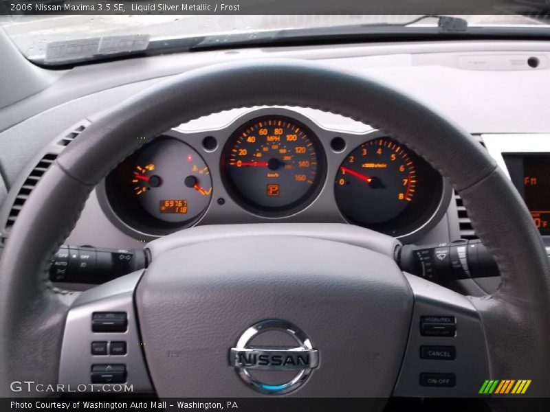 Liquid Silver Metallic / Frost 2006 Nissan Maxima 3.5 SE