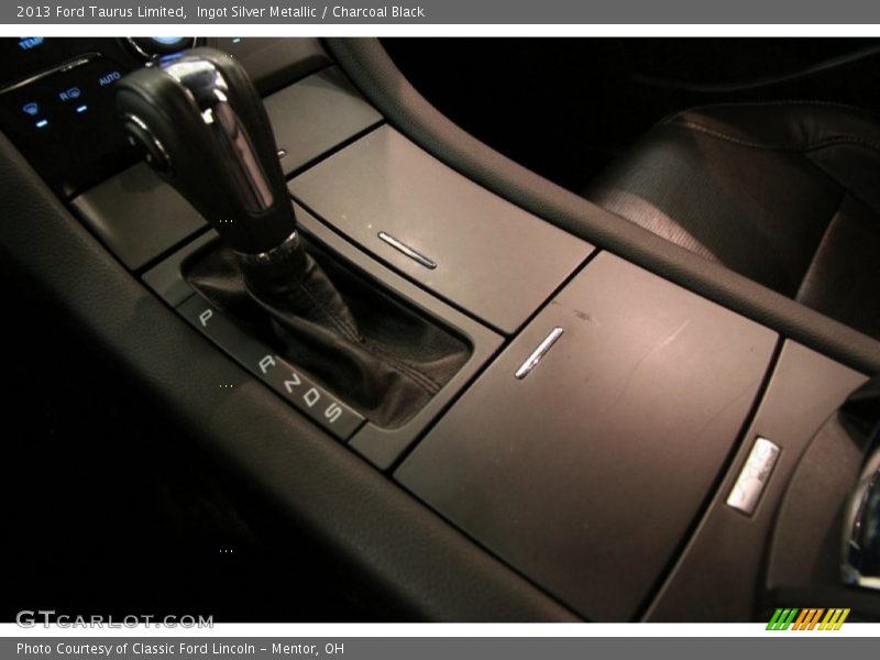Ingot Silver Metallic / Charcoal Black 2013 Ford Taurus Limited