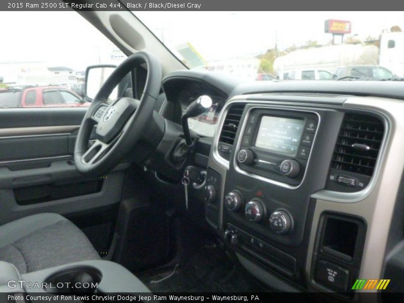 Black / Black/Diesel Gray 2015 Ram 2500 SLT Regular Cab 4x4