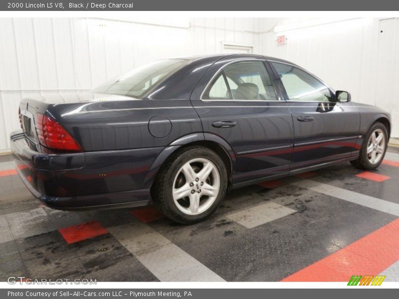 Black / Deep Charcoal 2000 Lincoln LS V8