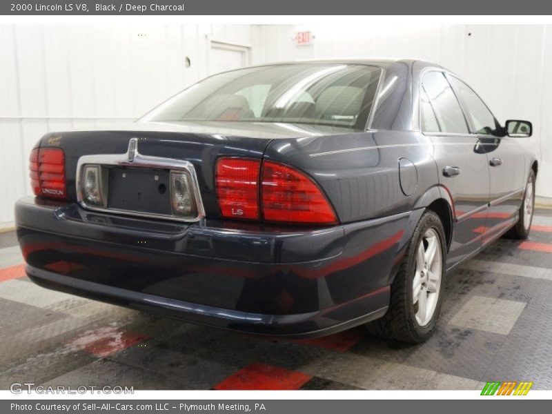 Black / Deep Charcoal 2000 Lincoln LS V8