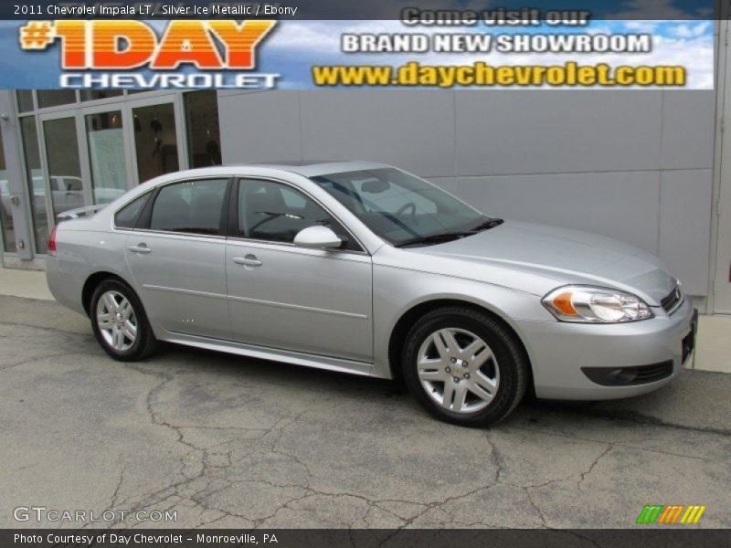 Silver Ice Metallic / Ebony 2011 Chevrolet Impala LT