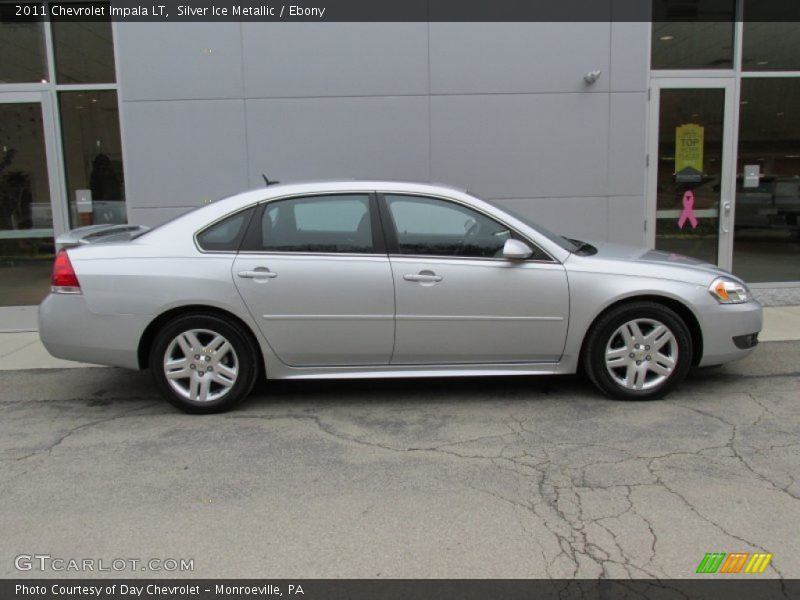 Silver Ice Metallic / Ebony 2011 Chevrolet Impala LT