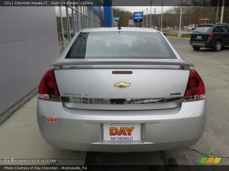 Silver Ice Metallic / Ebony 2011 Chevrolet Impala LT